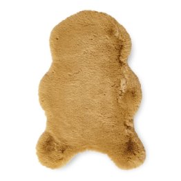 Super Teddy Mustard Single Sheepskin - 60cm x 90cm